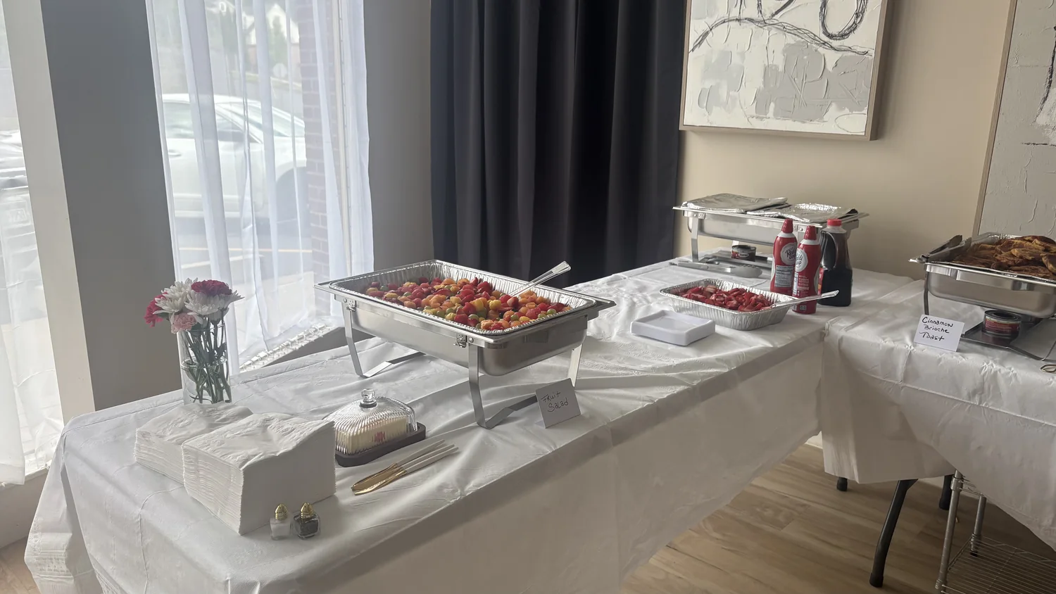 JRB Events buffet setup